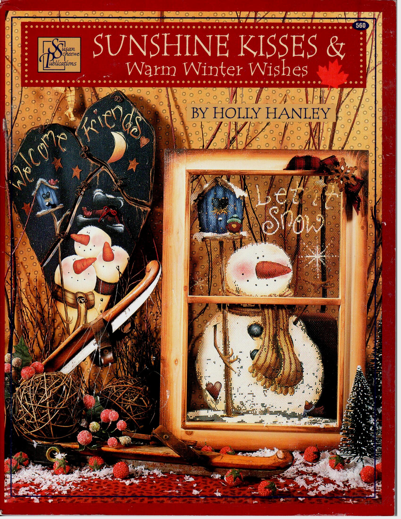 Decorative Painting Bookstore Sunshine Kisses and Warm Winter Wishes